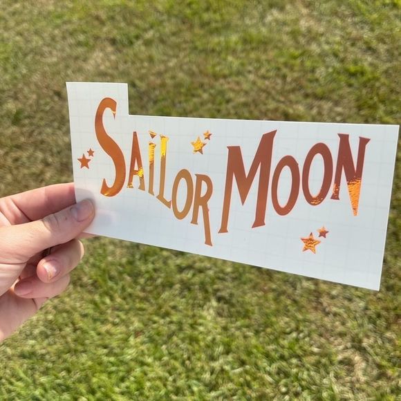 Sailor Moon Holographic Vinyl Window Decal - Picture 2 of 8